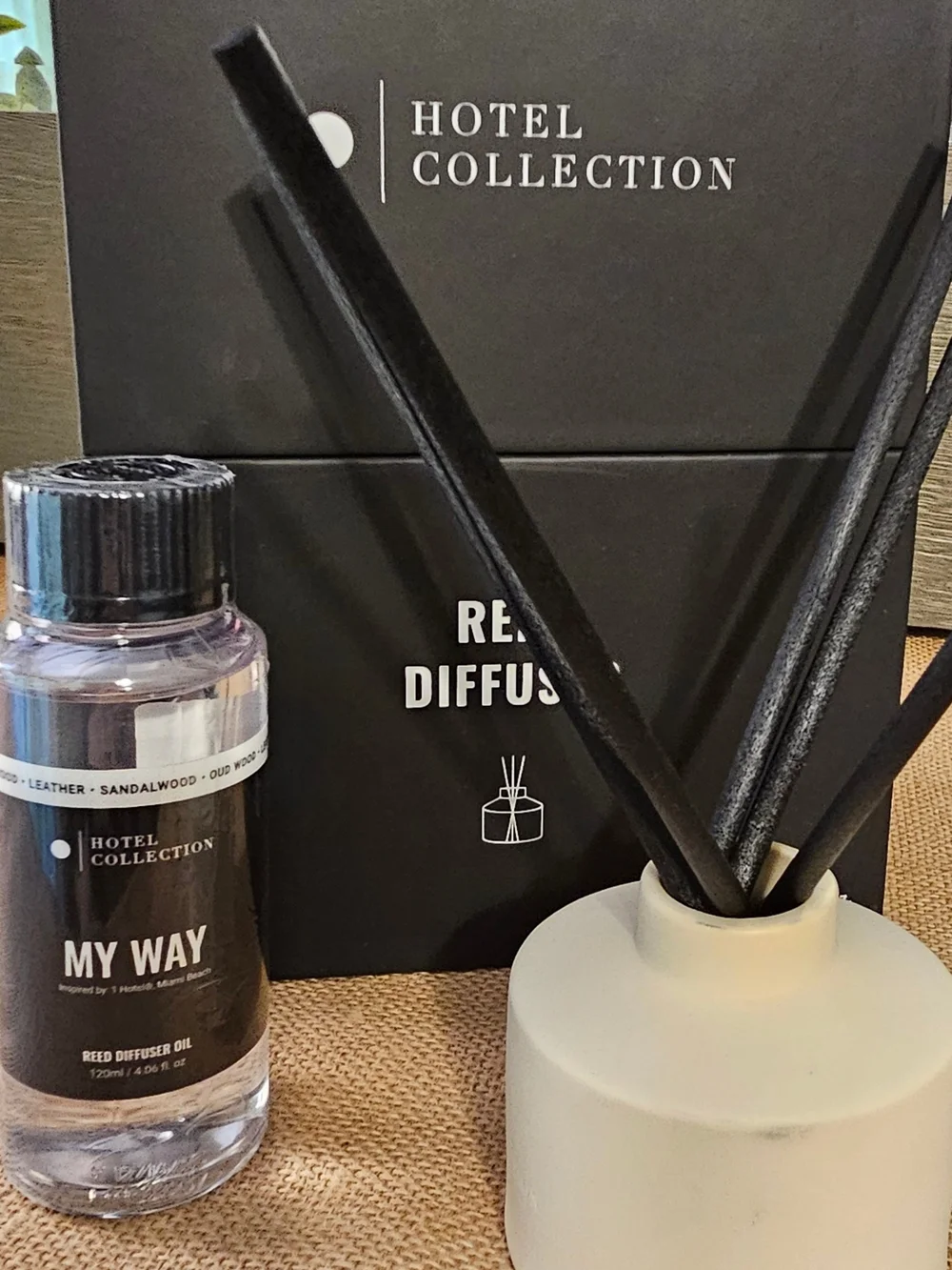 Hotel Collection 100ML MY WAY Ceramic Reed Diffuser - Bone